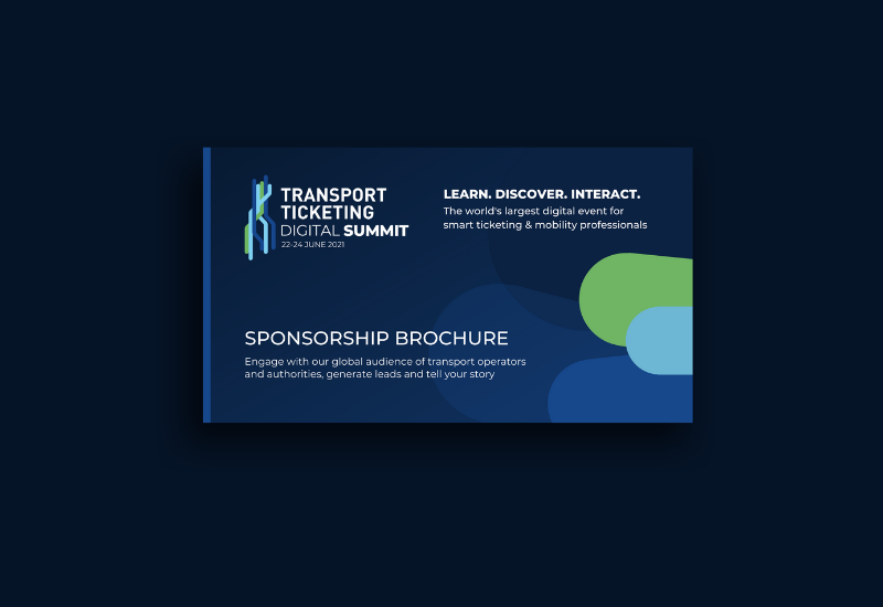 Download the Transport Ticketing Digital Summit sponsorship brochure